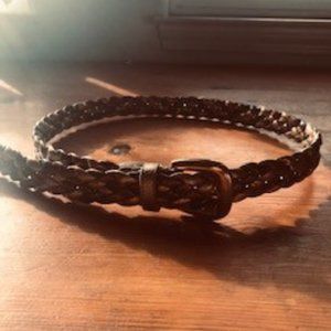 Multi colored braided belt XL